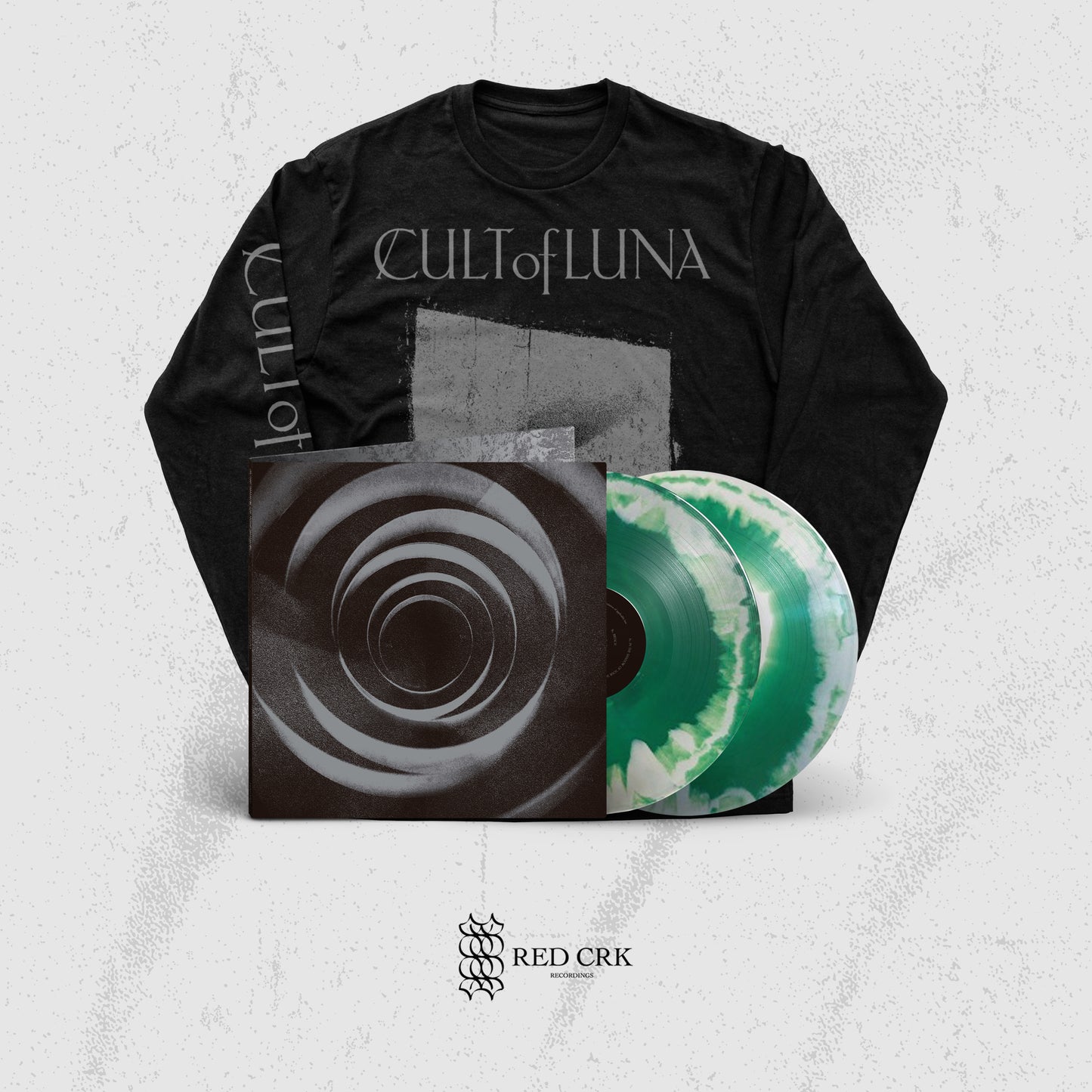 CULT OF LUNA - In The Shadow Of Your Shadow 2LP (AB Side effect on White & Green) + Monolith (Black Long Sleeve) PRE-ORDER