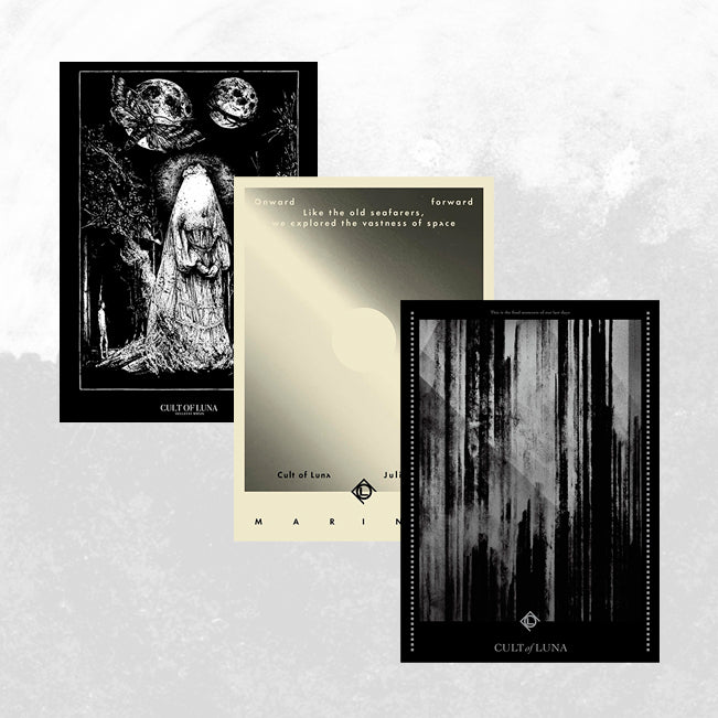 CULT OF LUNA - Hellfest + Mariner + Vertikal (screenprints pack)
