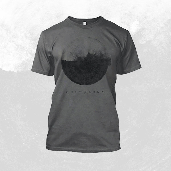 CULT OF LUNA A Dawn to Fear circle 1 Charcoal Logo T Shirt