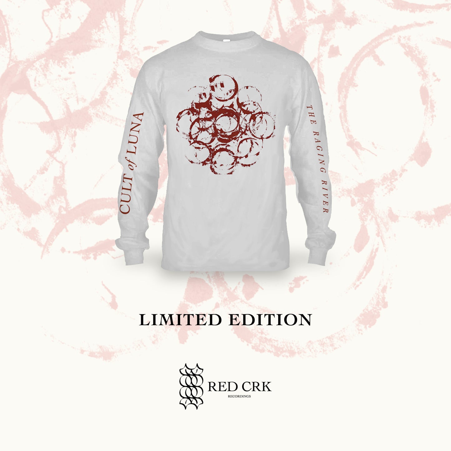 CULT OF LUNA - The Raging River (White Shirt Long Sleeve)