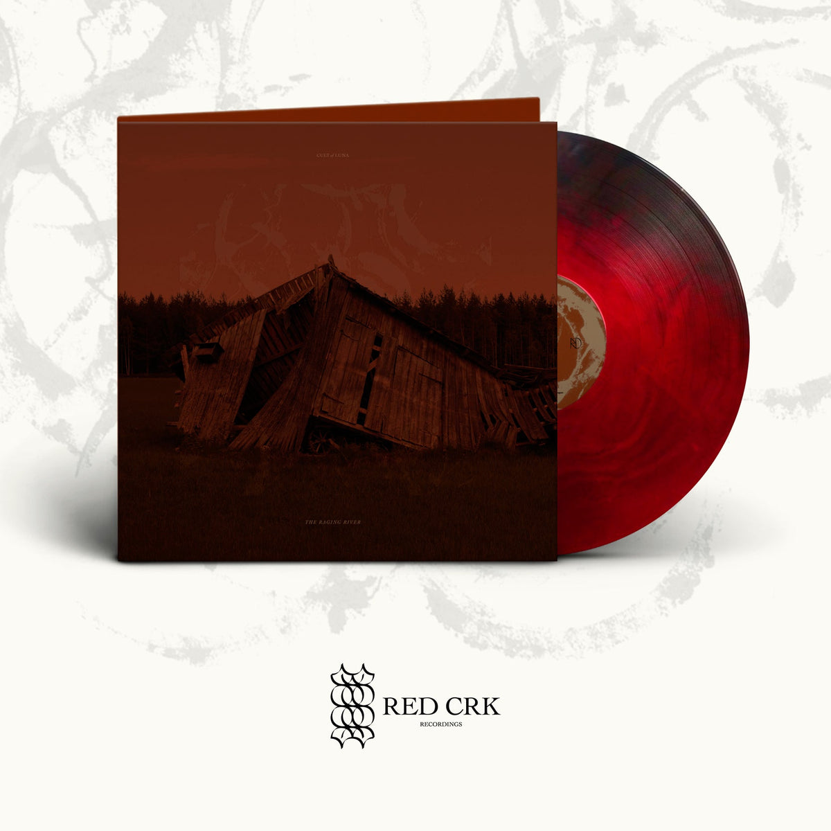 CULT OF LUNA - The Raging River LP Gtfold (Galaxy - Red and Black) SECOND CHANCE