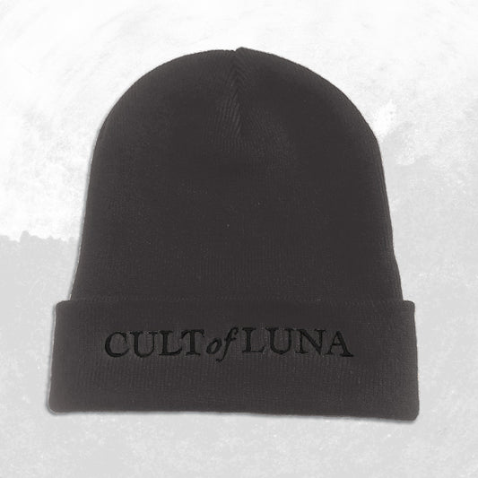 CULT OF LUNA - Logo Embroidered (Grey Beanie)