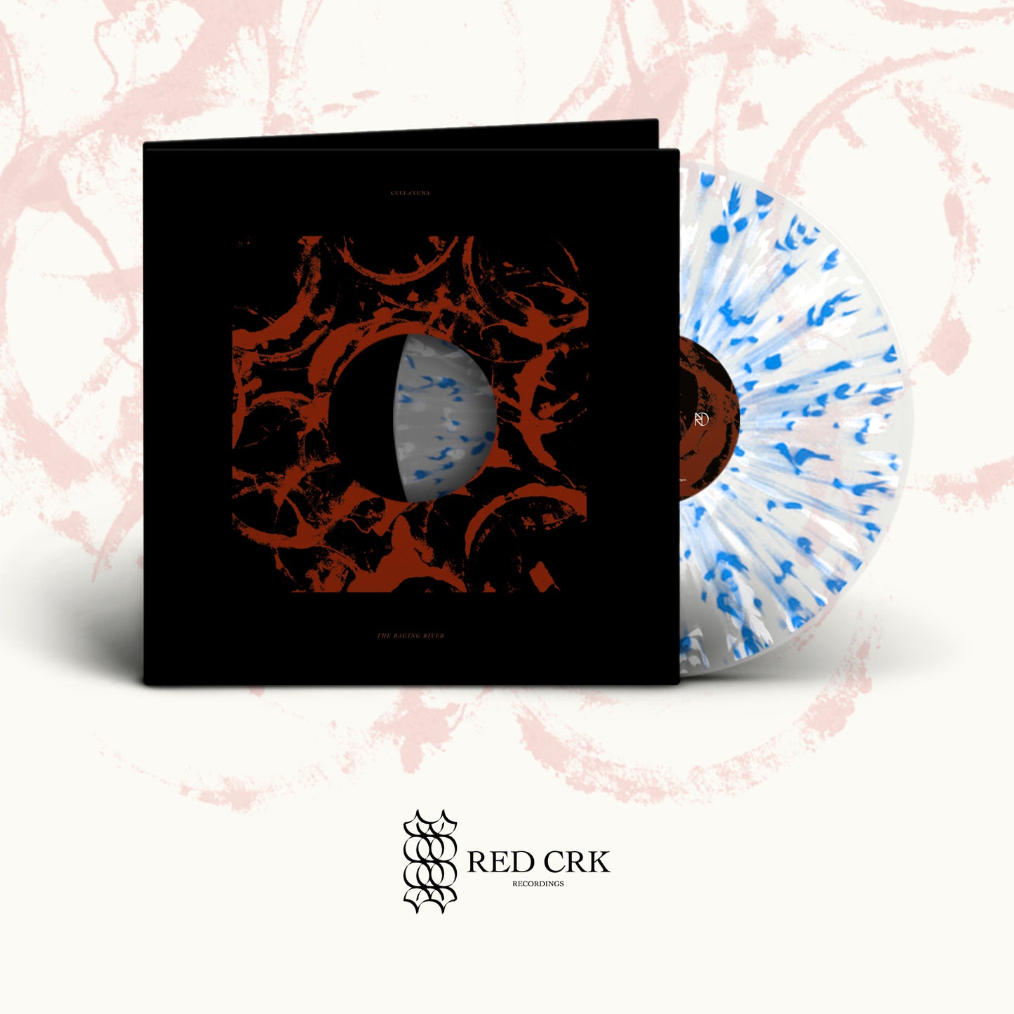 CULT OF LUNA - The Raging River LP Gtfold (Clear w/ Blue and White Splatter)