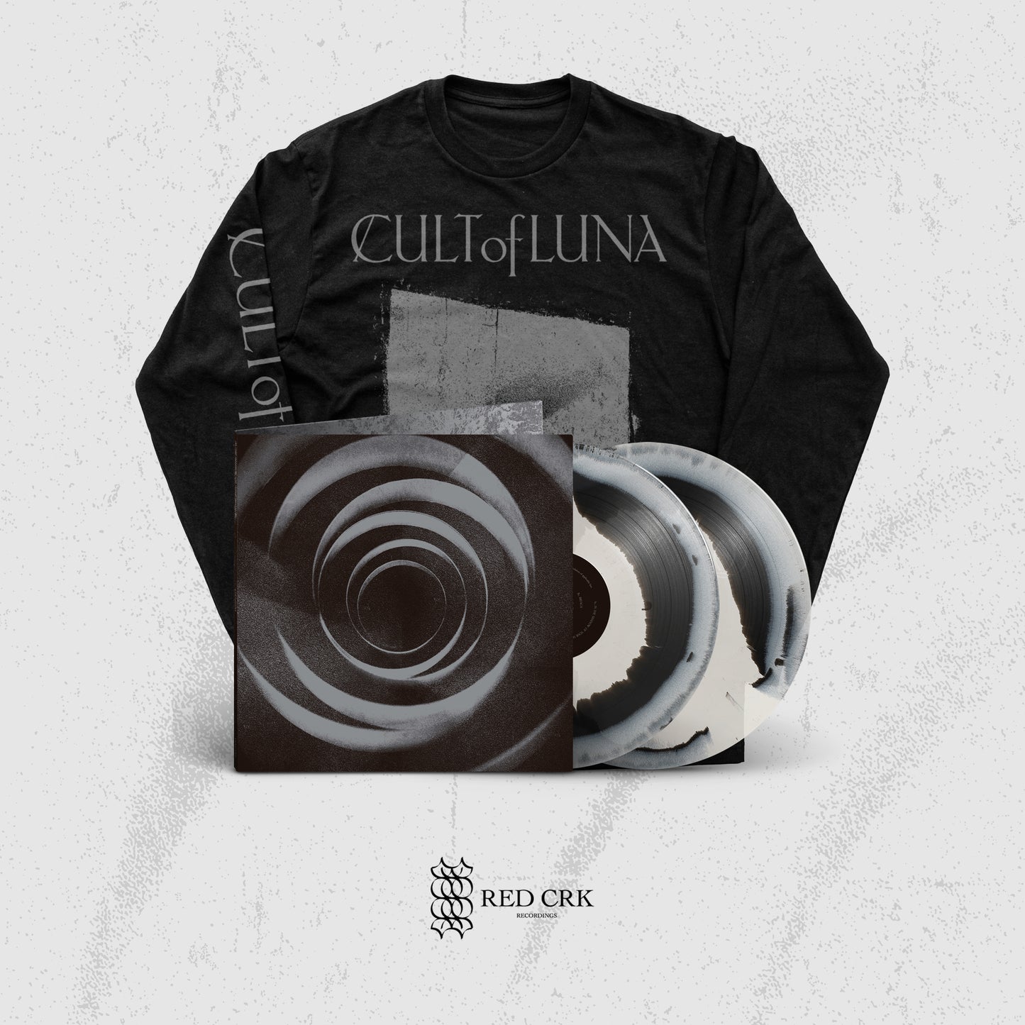 CULT OF LUNA - In The Shadow Of Your Shadow 2LP (AB Side effect on White & Black) + Monolith (Black Long Sleeve) PRE-ORDER