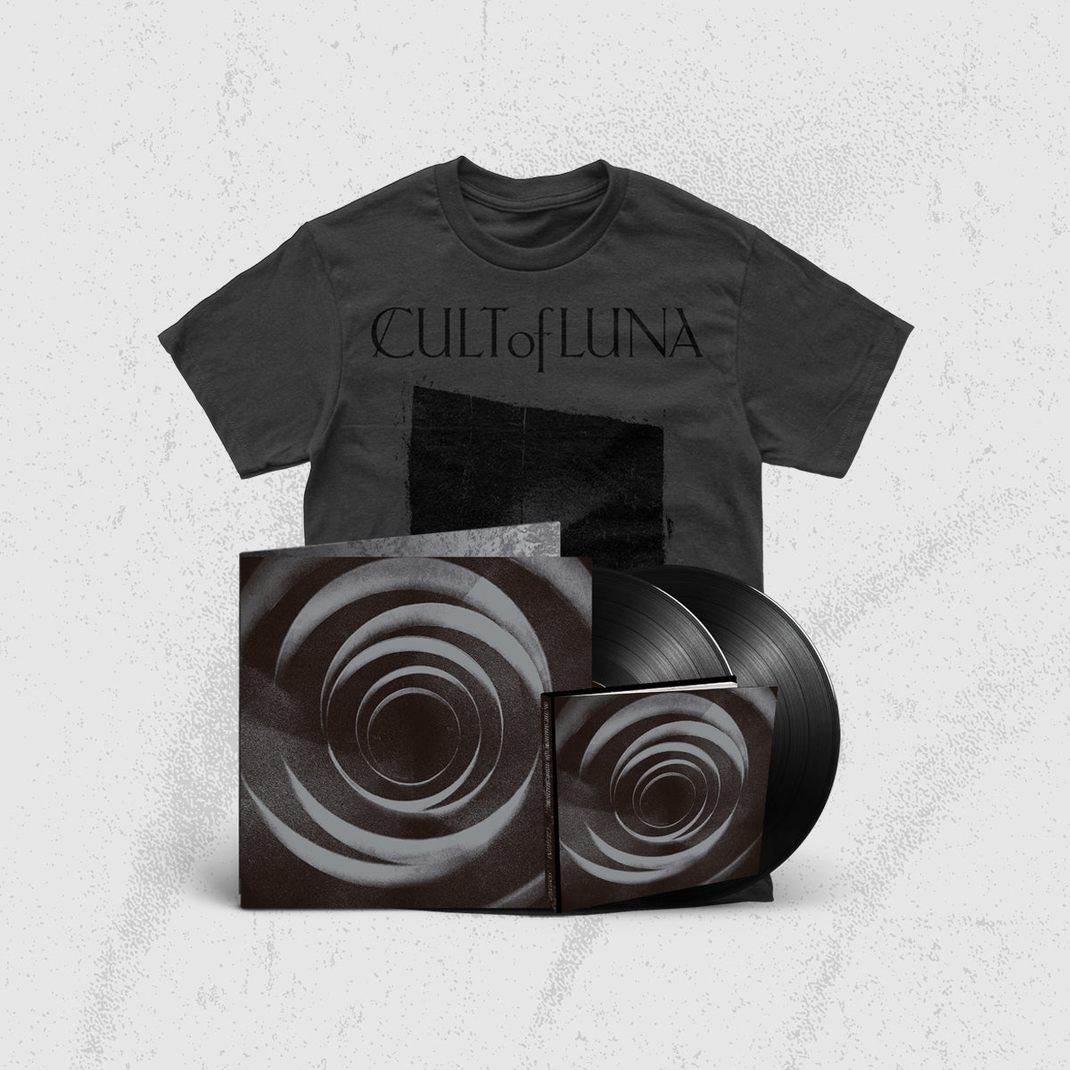 CULT OF LUNA - In The Shadow Of Your Shadow 2LP (Black Vinyl) + CD Digibook + Monolith (Charcoal T-Shirt) PRE-ORDER