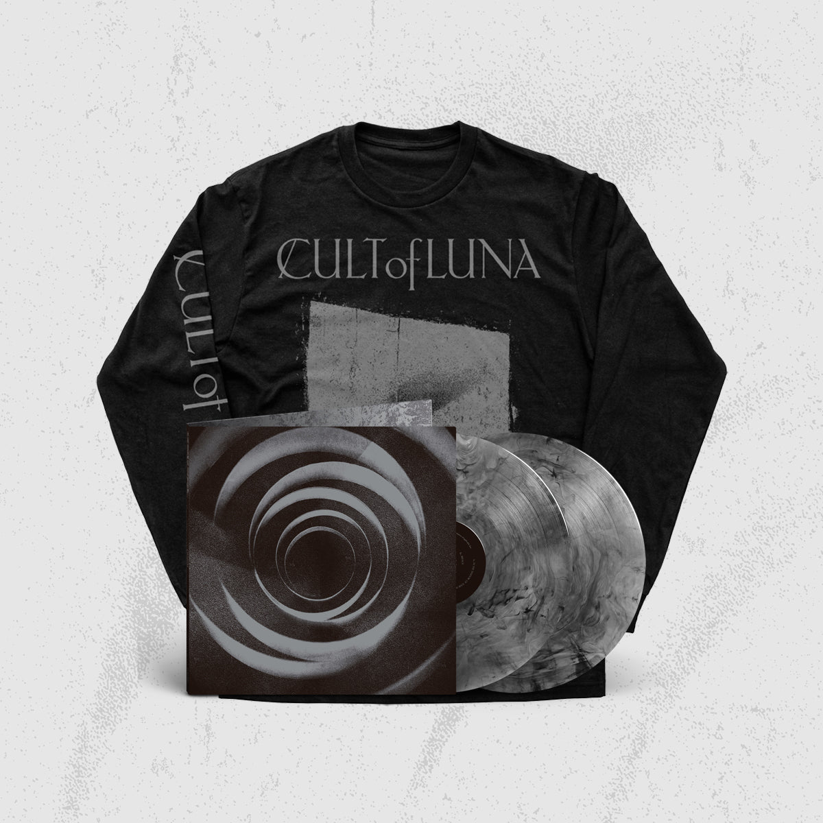 CULT OF LUNA - In The Shadow Of Your Shadow 2LP (Transparent w/ Marbled Black) + Monolith (Black Long Sleeve) PRE-ORDER