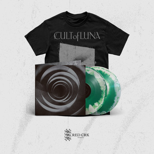 CULT OF LUNA - In The Shadow Of Your Shadow 2LP (AB Side effect on White & Green) + Monolith (Black T-Shirt) PRE-ORDER