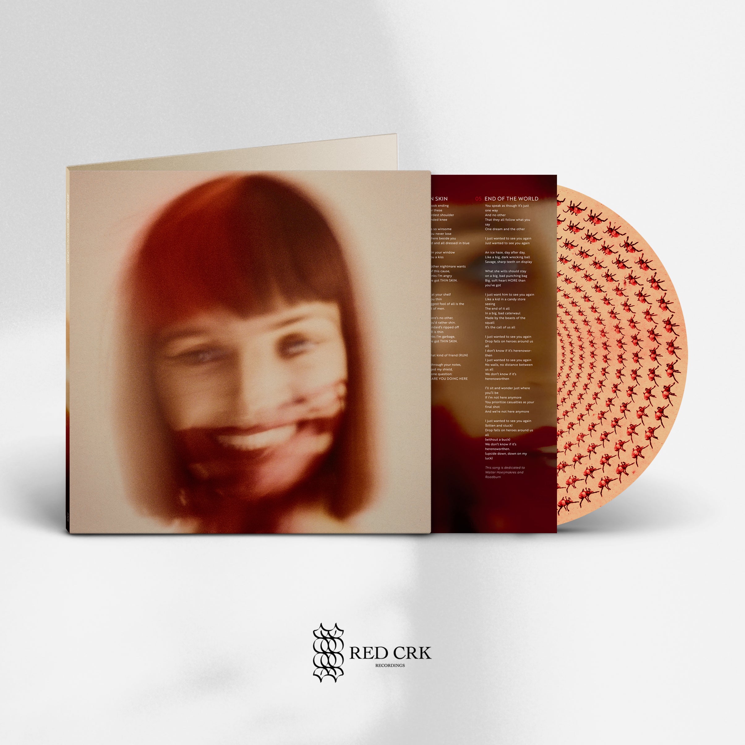 JULIE CHRISTMAS Ridiculous And Full of Blood LP Gtfold (Animated Pic RED CRK EU