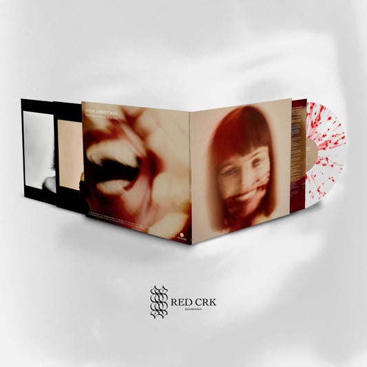 JULIE CHRISTMAS - Ridiculous And Full of Blood LP Gtfold (Transparent w/ Blood Red Splatter) PRE-ORDER