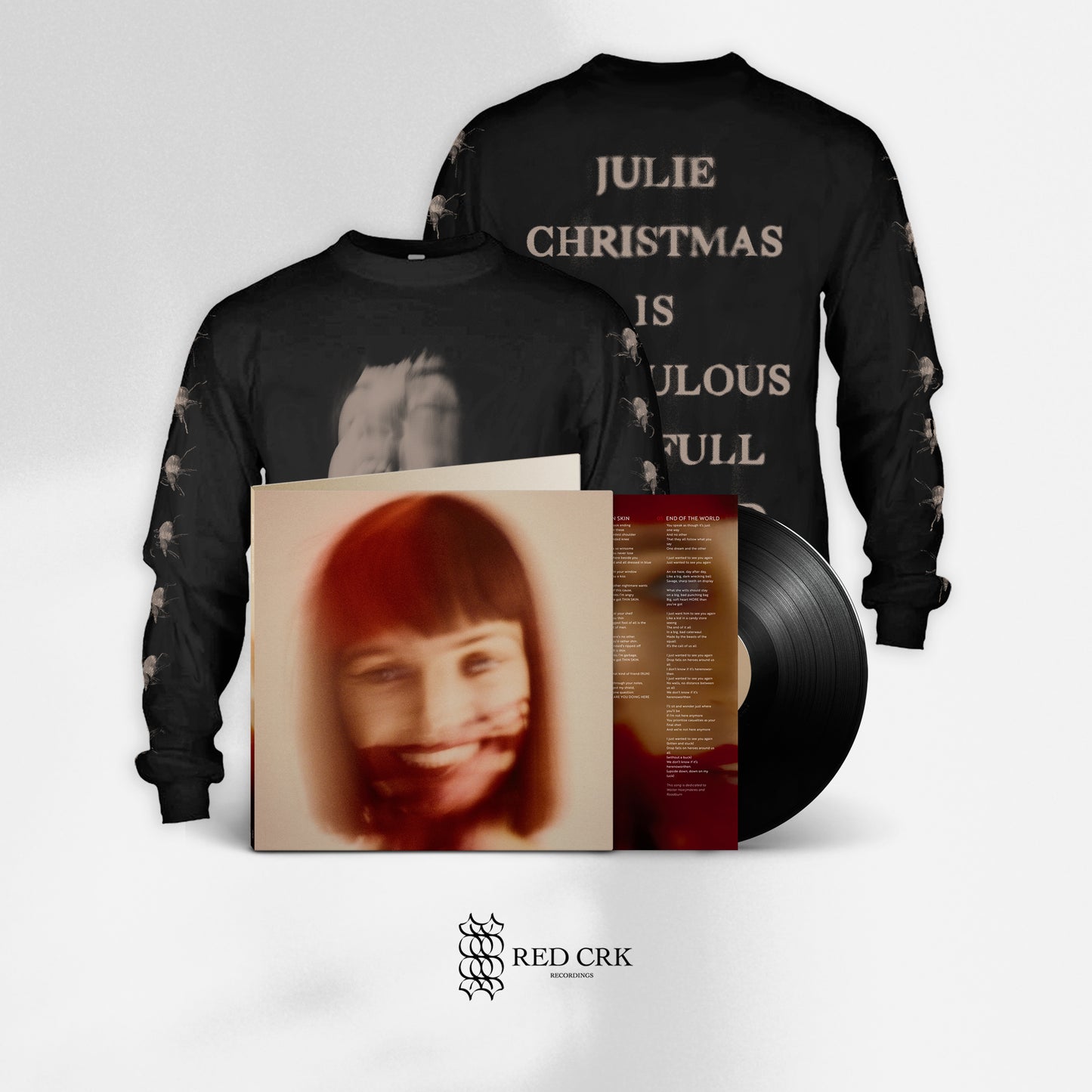 JULIE CHRISTMAS - Ridiculous And Full of Blood (LP) + Screaming (Long Sleeve) (Bundle)