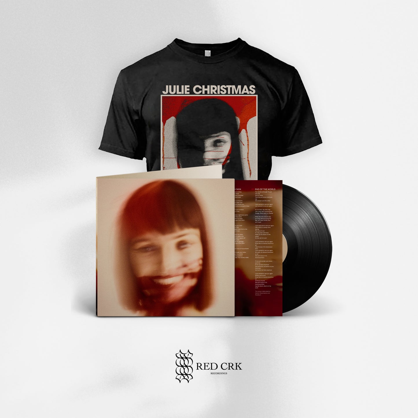 JULIE CHRISTMAS - Ridiculous And Full of Blood (LP) + Blood T-Shirt (Bundle)
