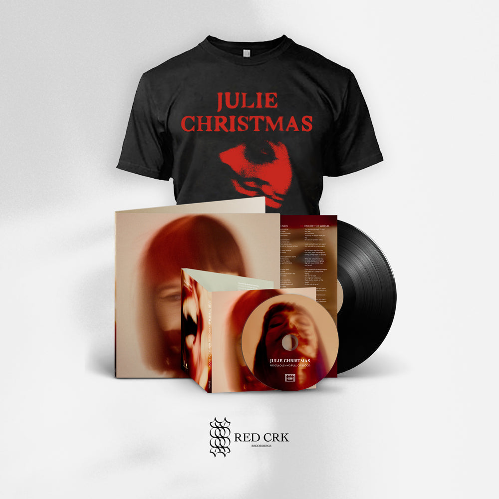 JULIE CHRISTMAS - Ridiculous And Full of Blood (LP) + CD Digipack + T-Shirt (Bundle)
