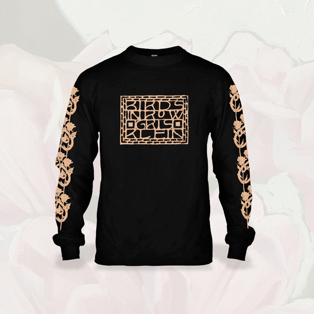 BIRDS IN ROW - Gris Klein (Long Sleeve Shirt V.2)
