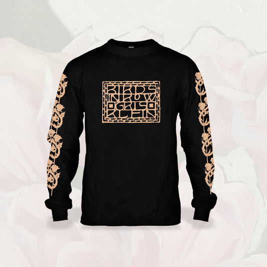 BIRDS IN ROW - Gris Klein (Long Sleeve Shirt V.2)