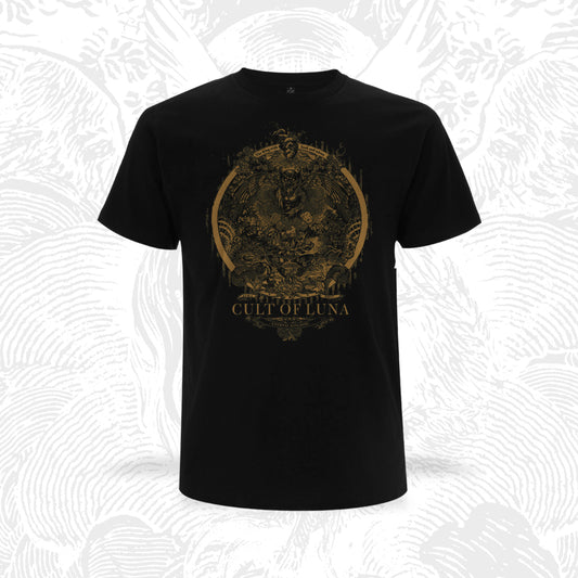 CULT OF LUNA - Eternal kingdom Gold (Black T-shirt)