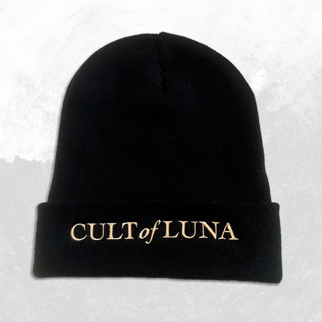CULT OF LUNA - Logo Embroidered (Black Beanie)