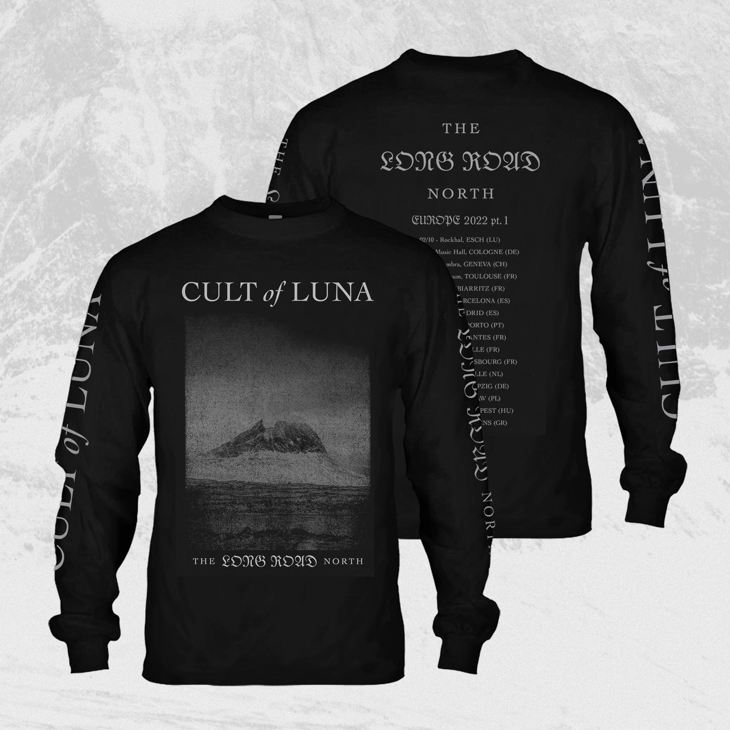 CULT OF LUNA - The Long Road North (Black Shirt Long Sleeve Tour)