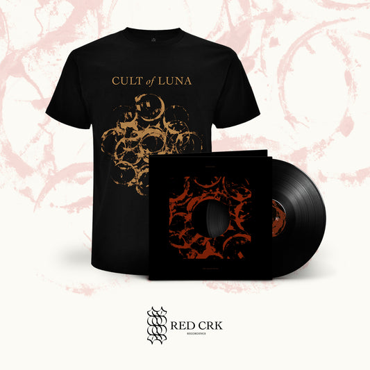 CULT OF LUNA - The Raging River LP Gtfold (Black) + Black T-Shirt